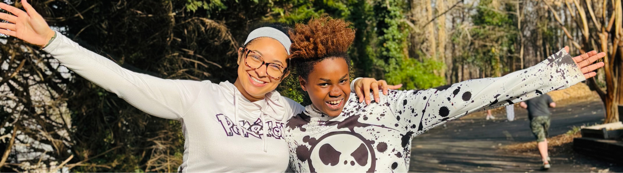 teacher and happy student 